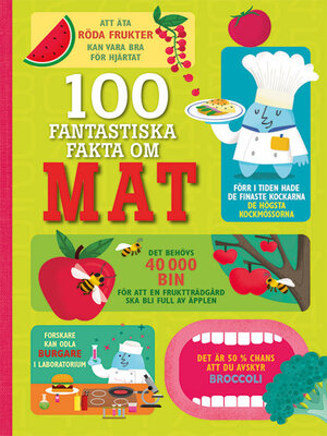 cover image of 100 fantastiska fakta om mat